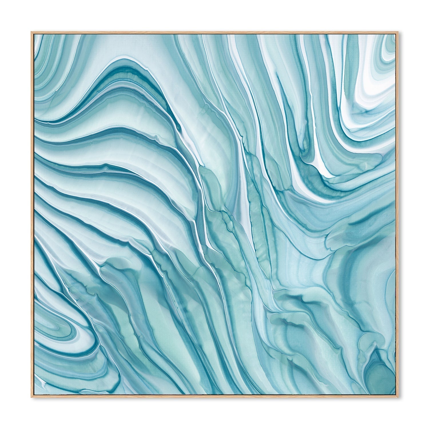 wall-art-print-canvas-poster-framed-Teal Rift , By Cathy Anderson , By Cathy Anderson-4