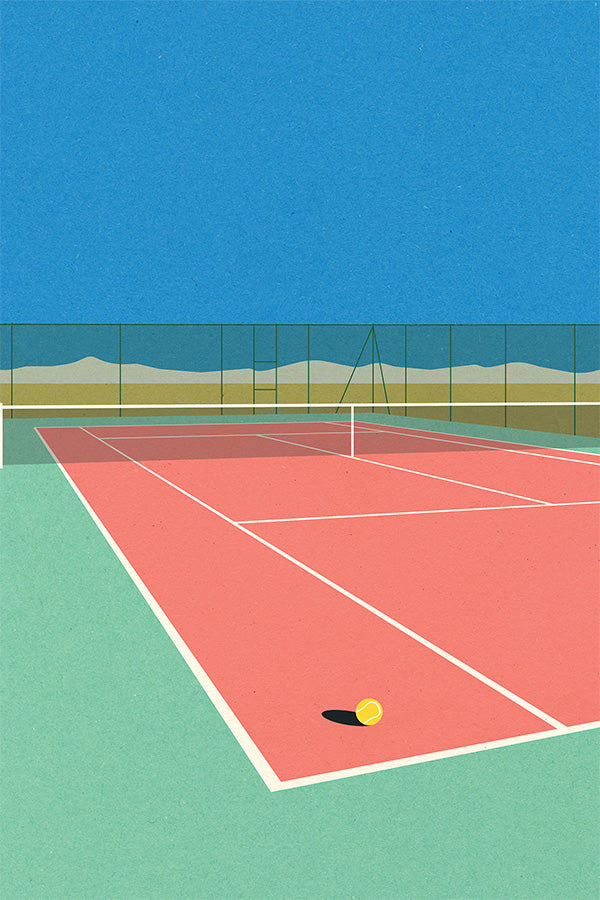 wall-art-print-canvas-poster-framed-Tennis Court In the Desert-1