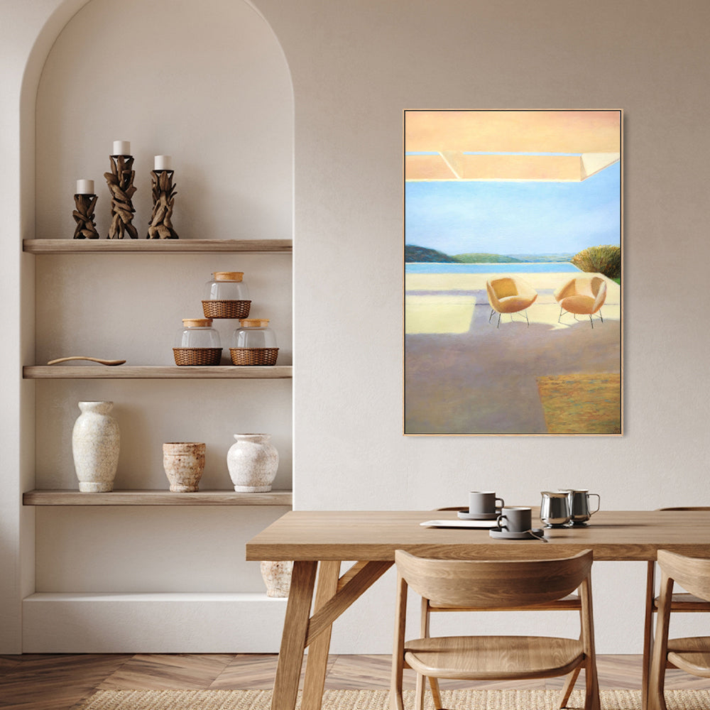 wall-art-print-canvas-poster-framed-Terrace , By Ieva Baklane-7
