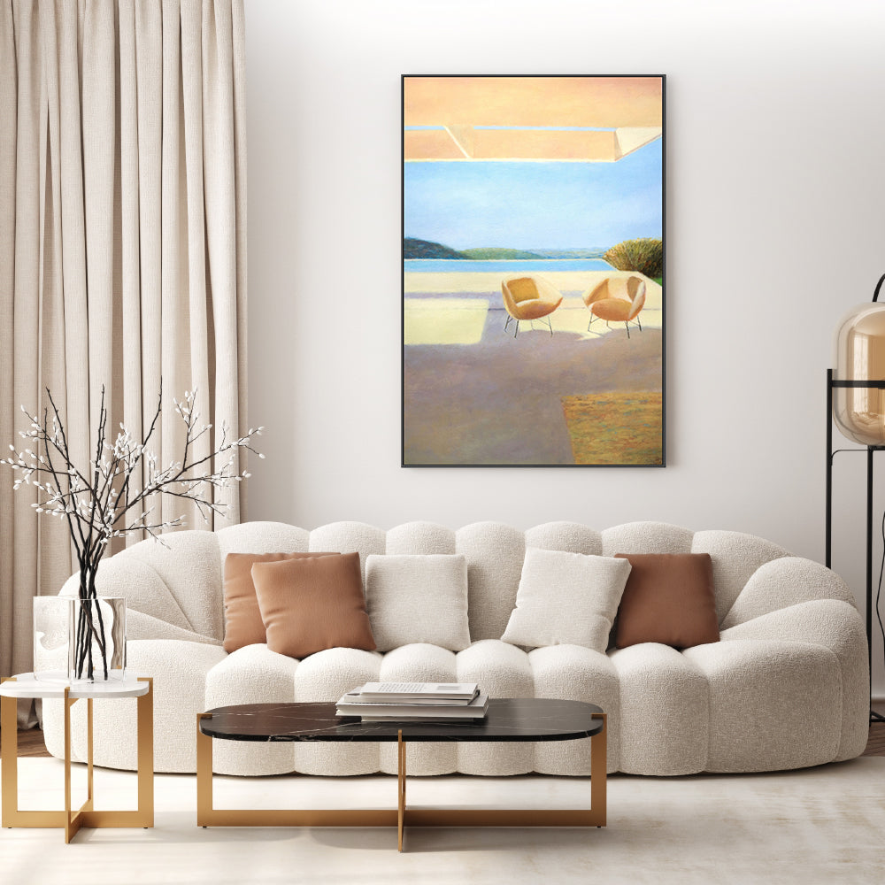 wall-art-print-canvas-poster-framed-Terrace , By Ieva Baklane-8