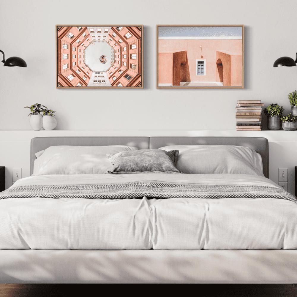 wall-art-print-canvas-poster-framed-The Aesthetics Brown, Set Of 2, Style A-by-Plus X Studio-Gioia Wall Art