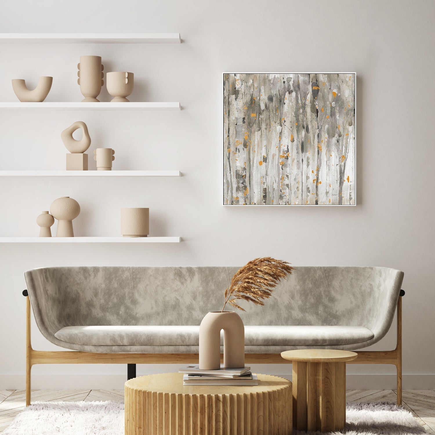 wall-art-print-canvas-poster-framed-The Autumn Blaze Forest, Style B , By Lisa Audit-GIOIA-WALL-ART
