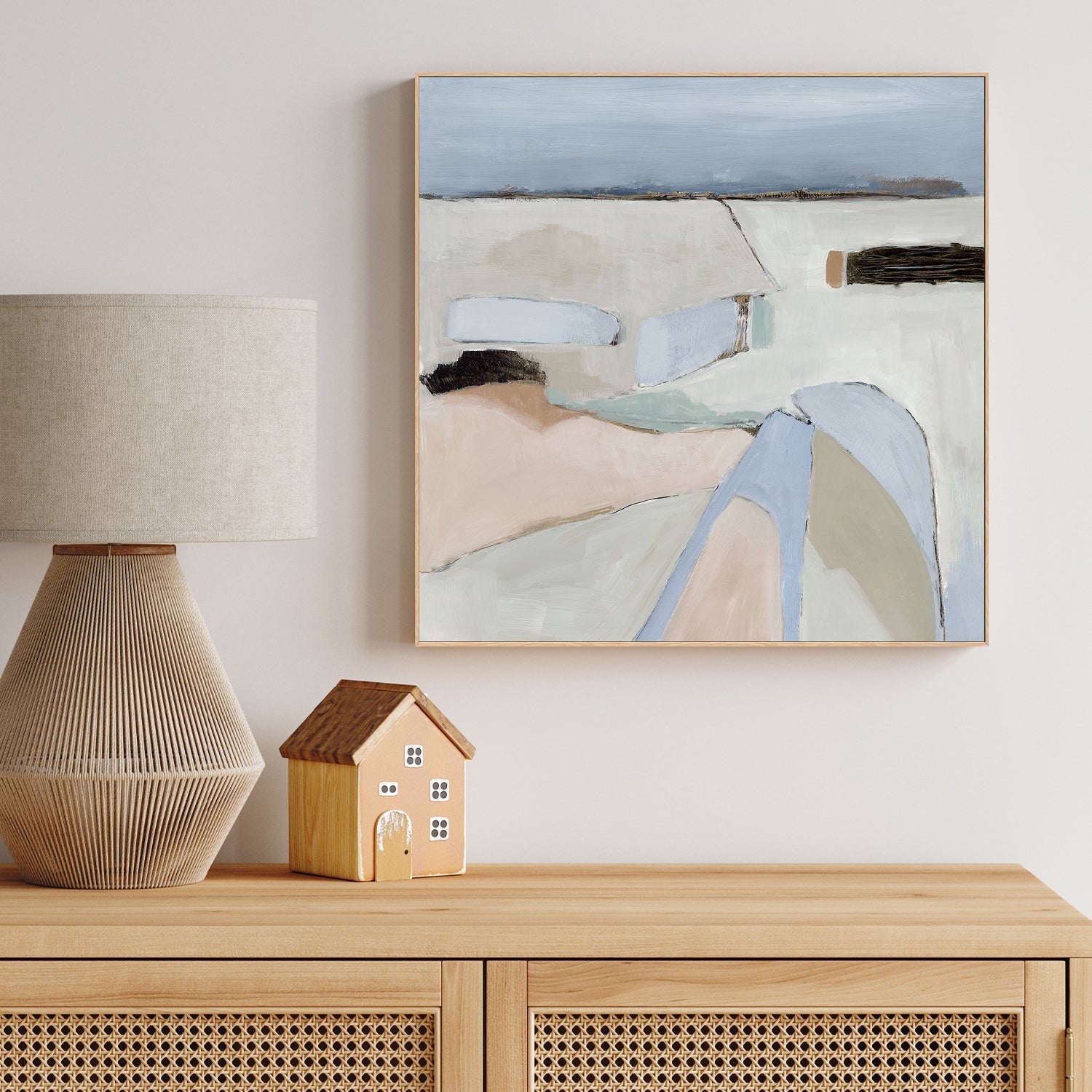 wall-art-print-canvas-poster-framed-The Beach , By Jacob Q-2