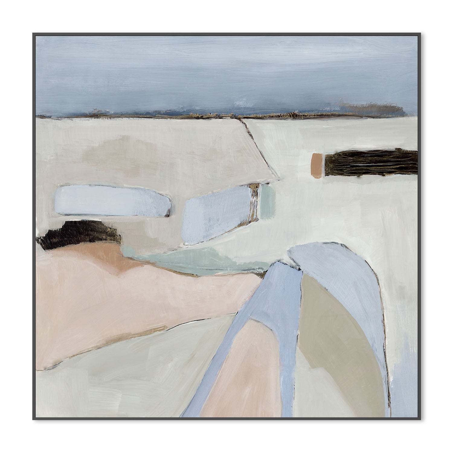 wall-art-print-canvas-poster-framed-The Beach , By Jacob Q-3