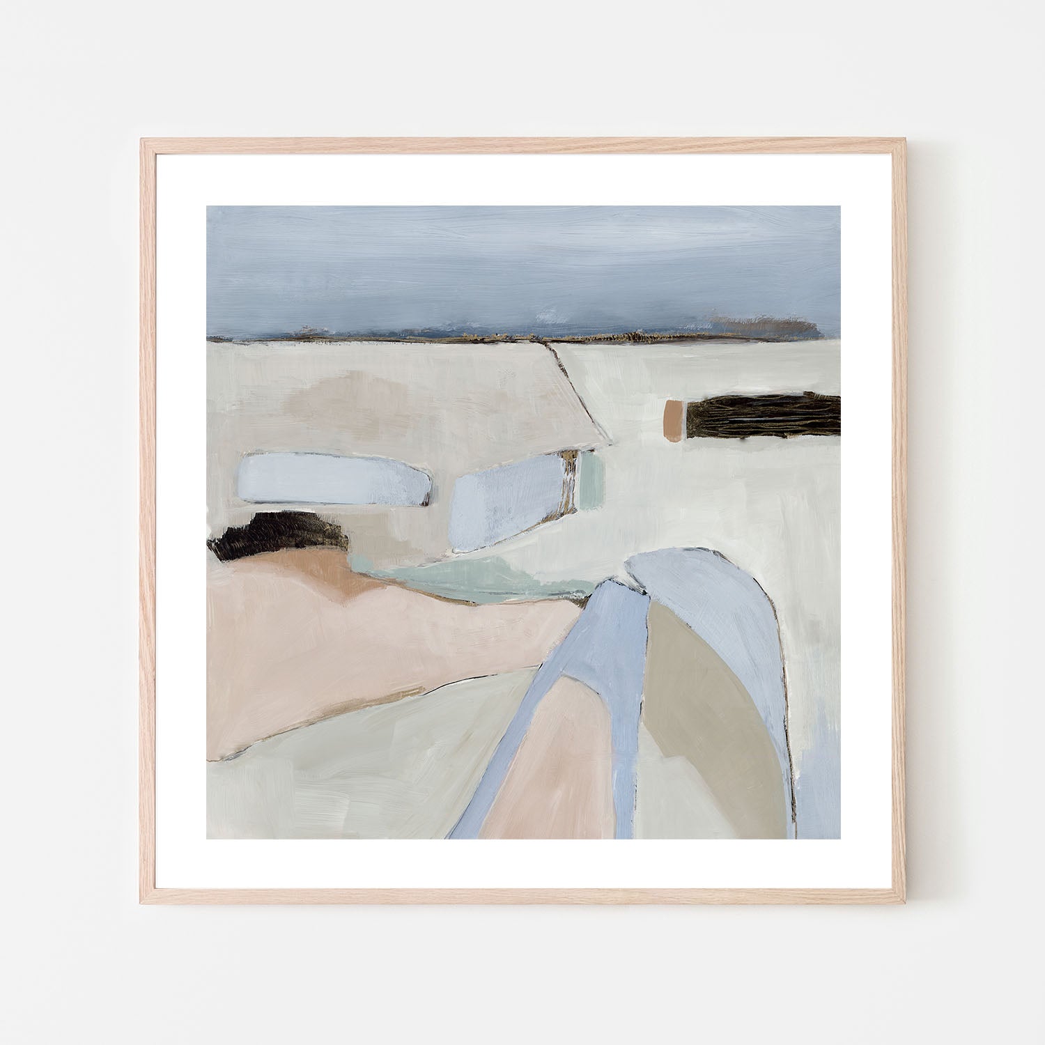 wall-art-print-canvas-poster-framed-The Beach , By Jacob Q-6