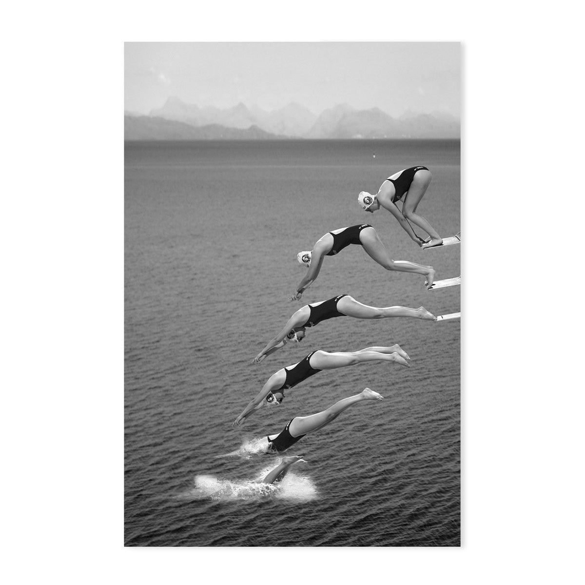 The Beauty Of Diving-Gioia-Prints-Framed-Canvas-Poster-GIOIA-WALL-ART
