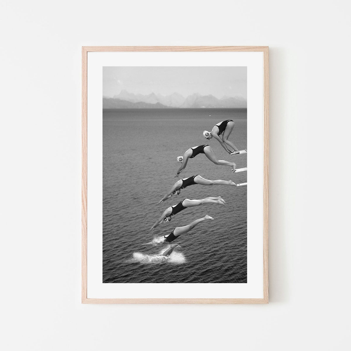The Beauty Of Diving-Gioia-Prints-Framed-Canvas-Poster-GIOIA-WALL-ART