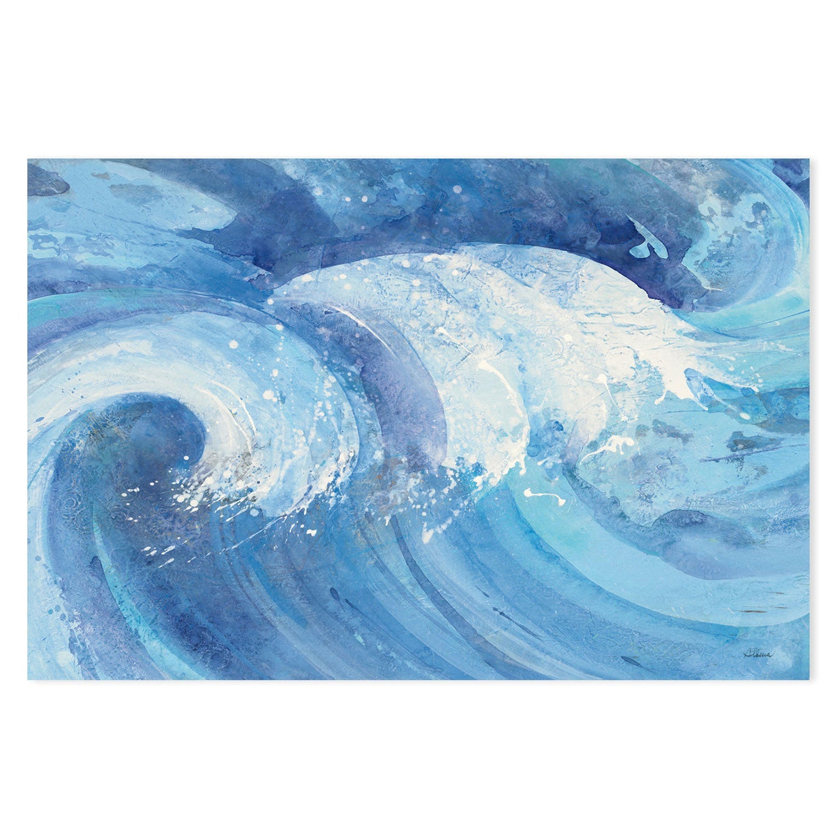 wall-art-print-canvas-poster-framed-The Big Wave , By Albena Hristova-GIOIA-WALL-ART