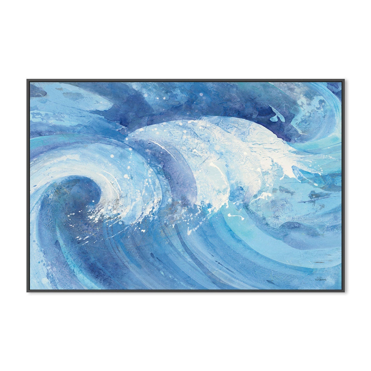 wall-art-print-canvas-poster-framed-The Big Wave , By Albena Hristova-GIOIA-WALL-ART