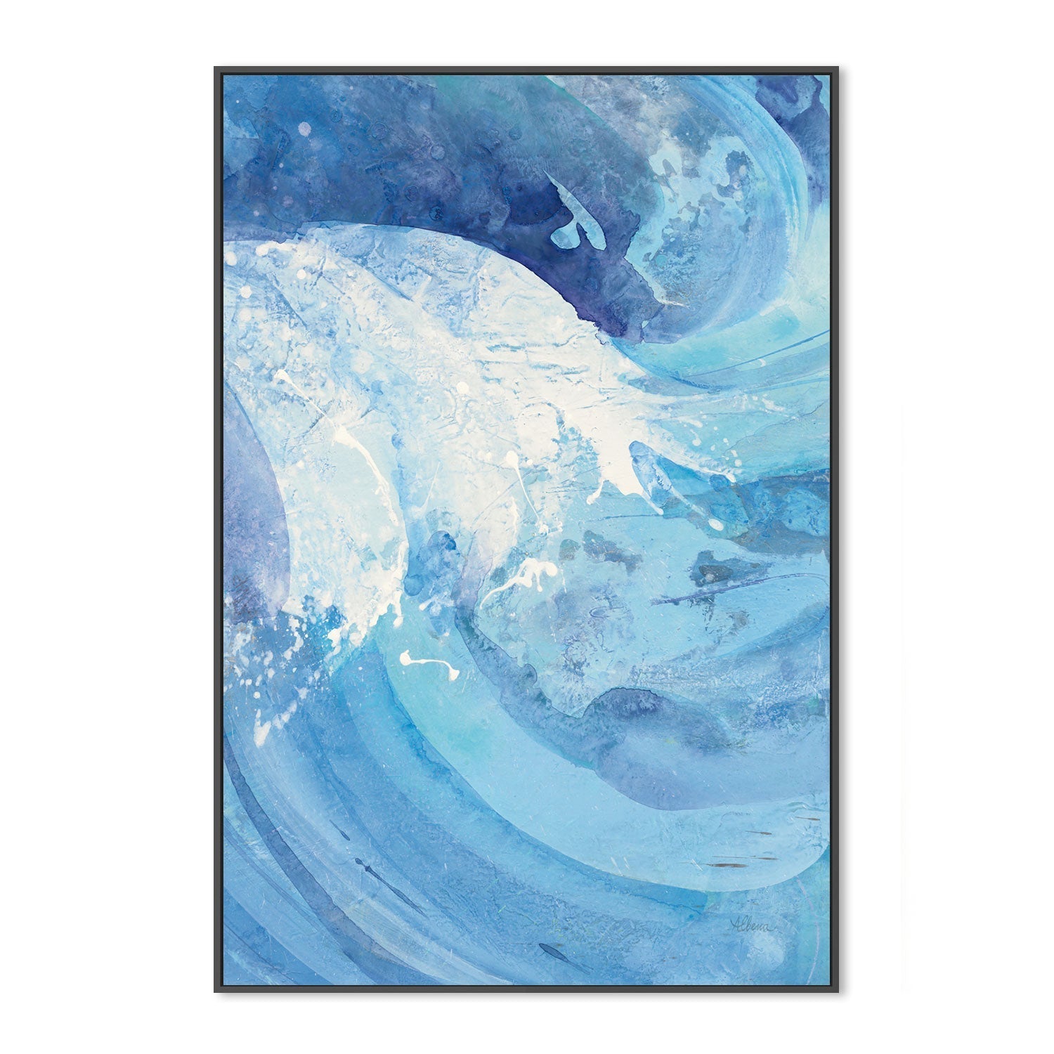 wall-art-print-canvas-poster-framed-The Big Wave , By Albena Hristova-GIOIA-WALL-ART