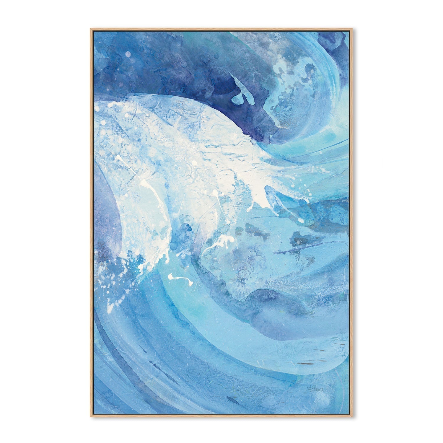 wall-art-print-canvas-poster-framed-The Big Wave , By Albena Hristova-GIOIA-WALL-ART
