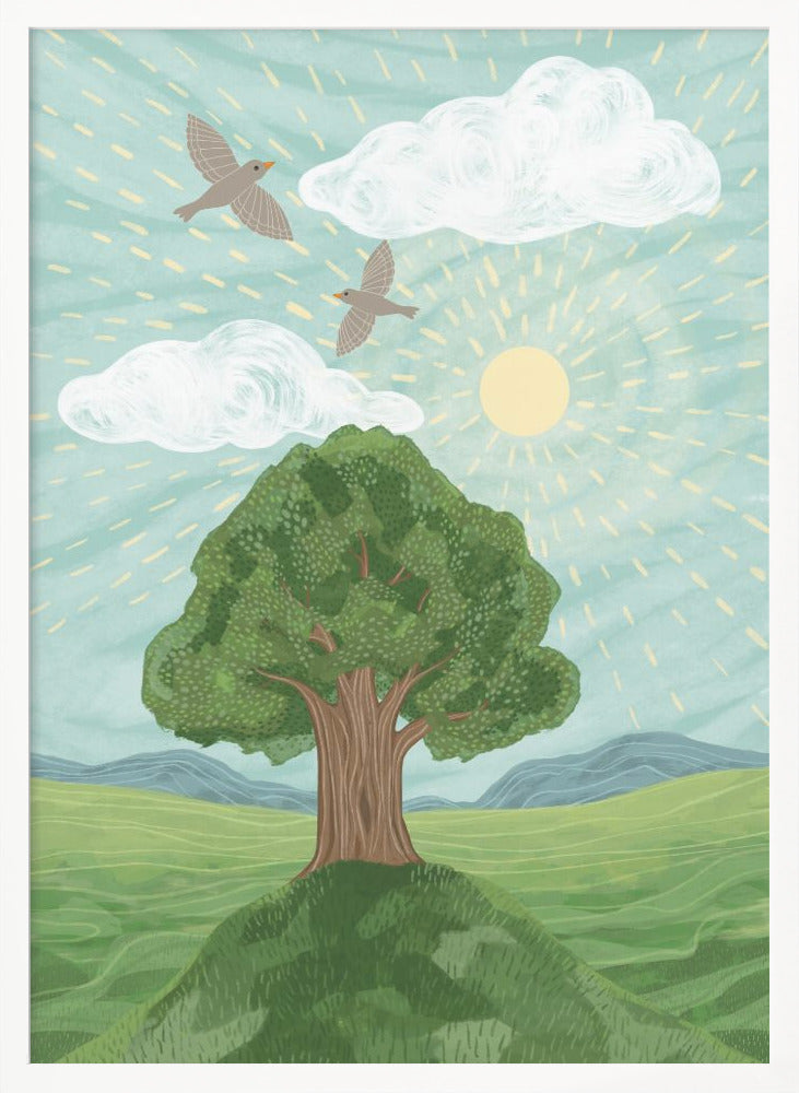 wall-art-print-canvas-poster-framed-The bird dance , By EMELIEmaria-5