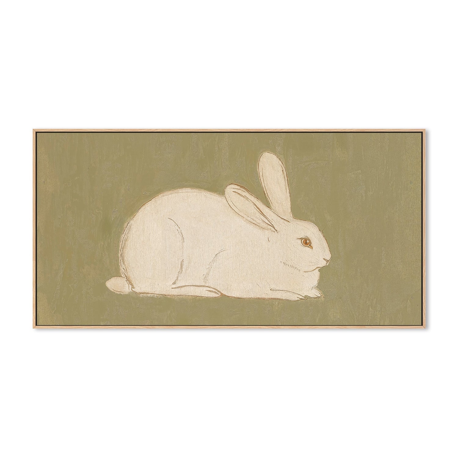 wall-art-print-canvas-poster-framed-The Bunny , By Lady Hana-4