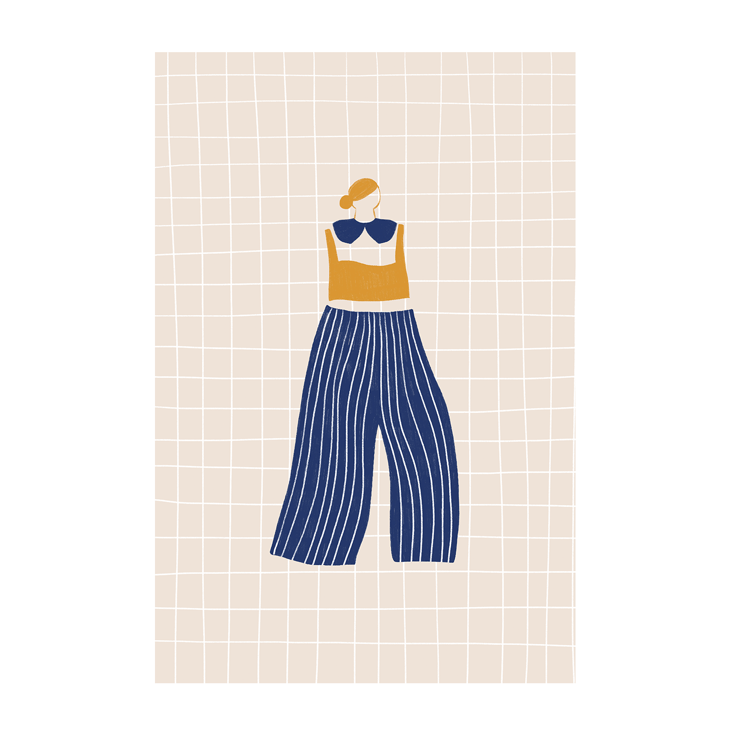 wall-art-print-canvas-poster-framed-The Cape Pants and skirt, Set Of 3 , By Menina Lisboa-8