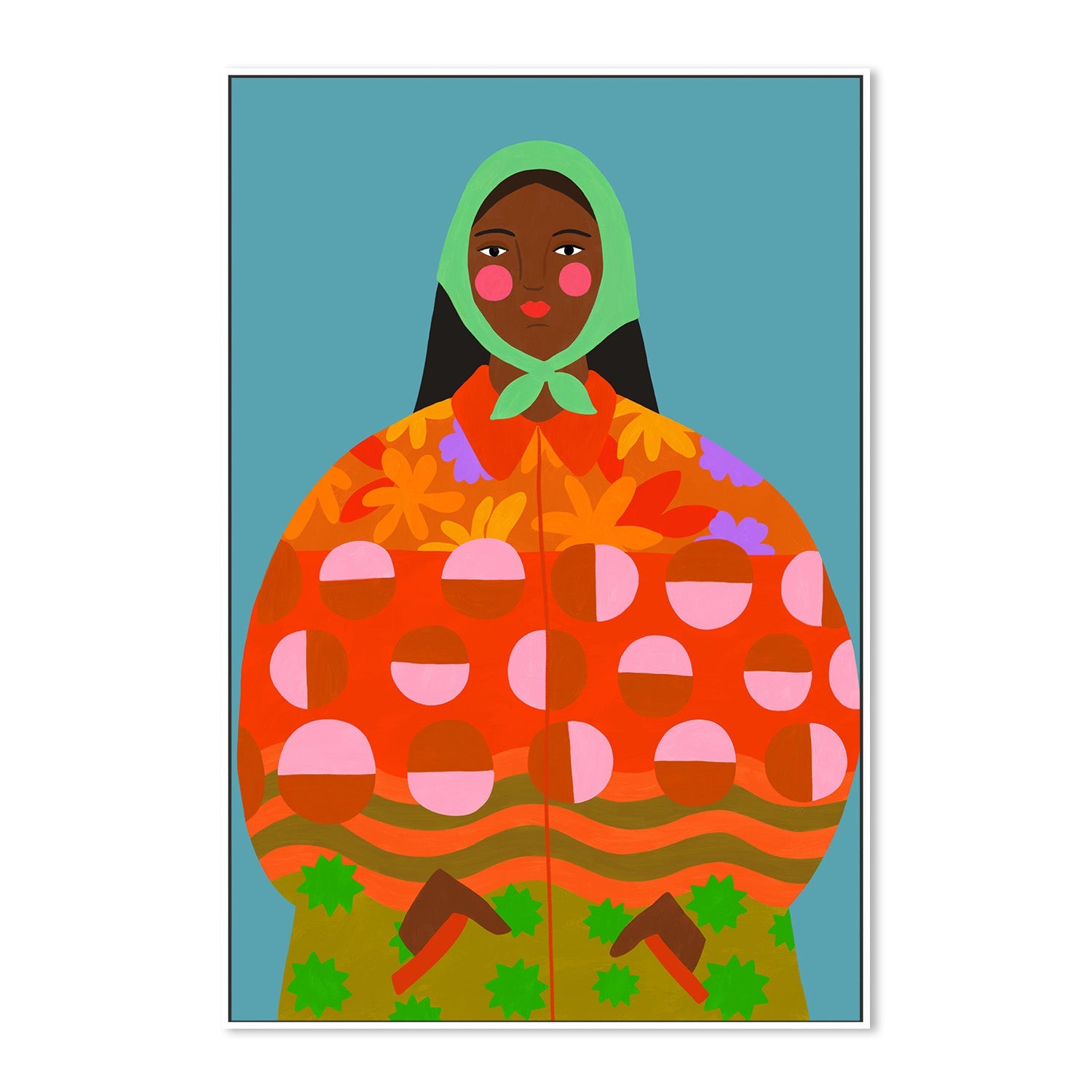 wall-art-print-canvas-poster-framed-The Coat, CA , By Constanza Goeppinger-5