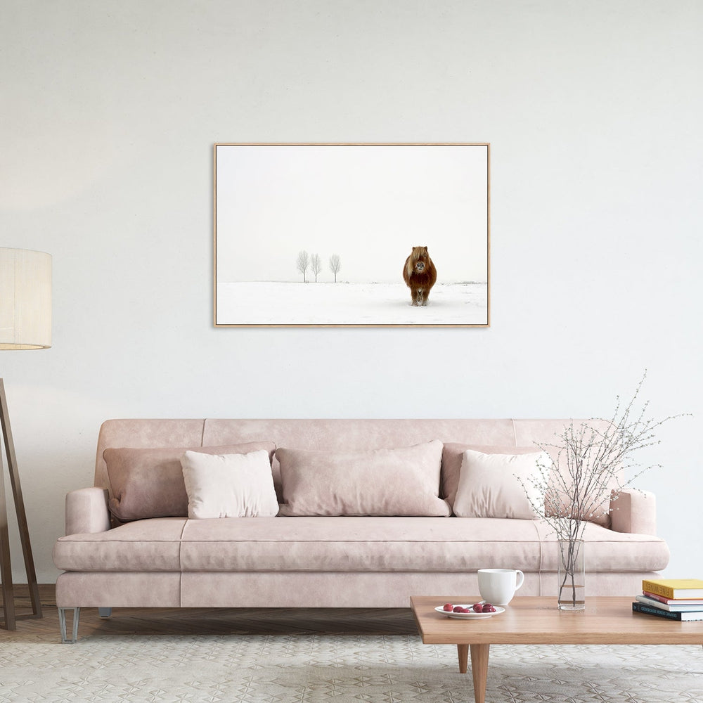 wall-art-print-canvas-poster-framed-The Cold Pony, By Gert Van Den Bosch-by-Plus X Studio-Gioia Wall Art