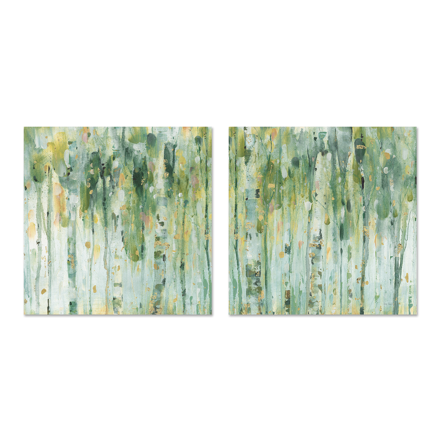 wall-art-print-canvas-poster-framed-The Forest, Style A & B, Set Of 2 , By Lisa Audit-GIOIA-WALL-ART
