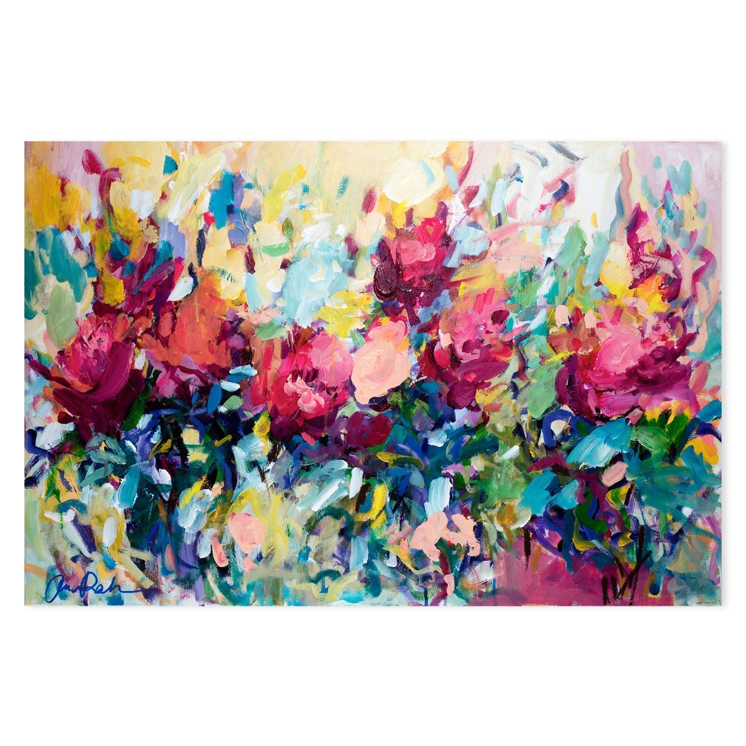 wall-art-print-canvas-poster-framed-The Garden at Naples , By Amira Rahim-GIOIA-WALL-ART