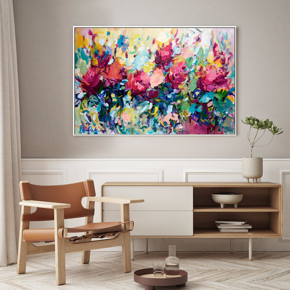 wall-art-print-canvas-poster-framed-The Garden at Naples , By Amira Rahim-GIOIA-WALL-ART