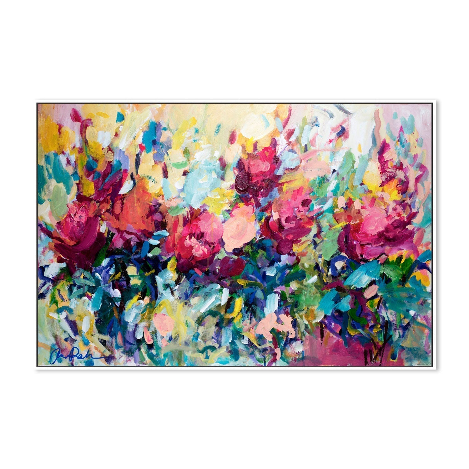 wall-art-print-canvas-poster-framed-The Garden at Naples , By Amira Rahim-GIOIA-WALL-ART