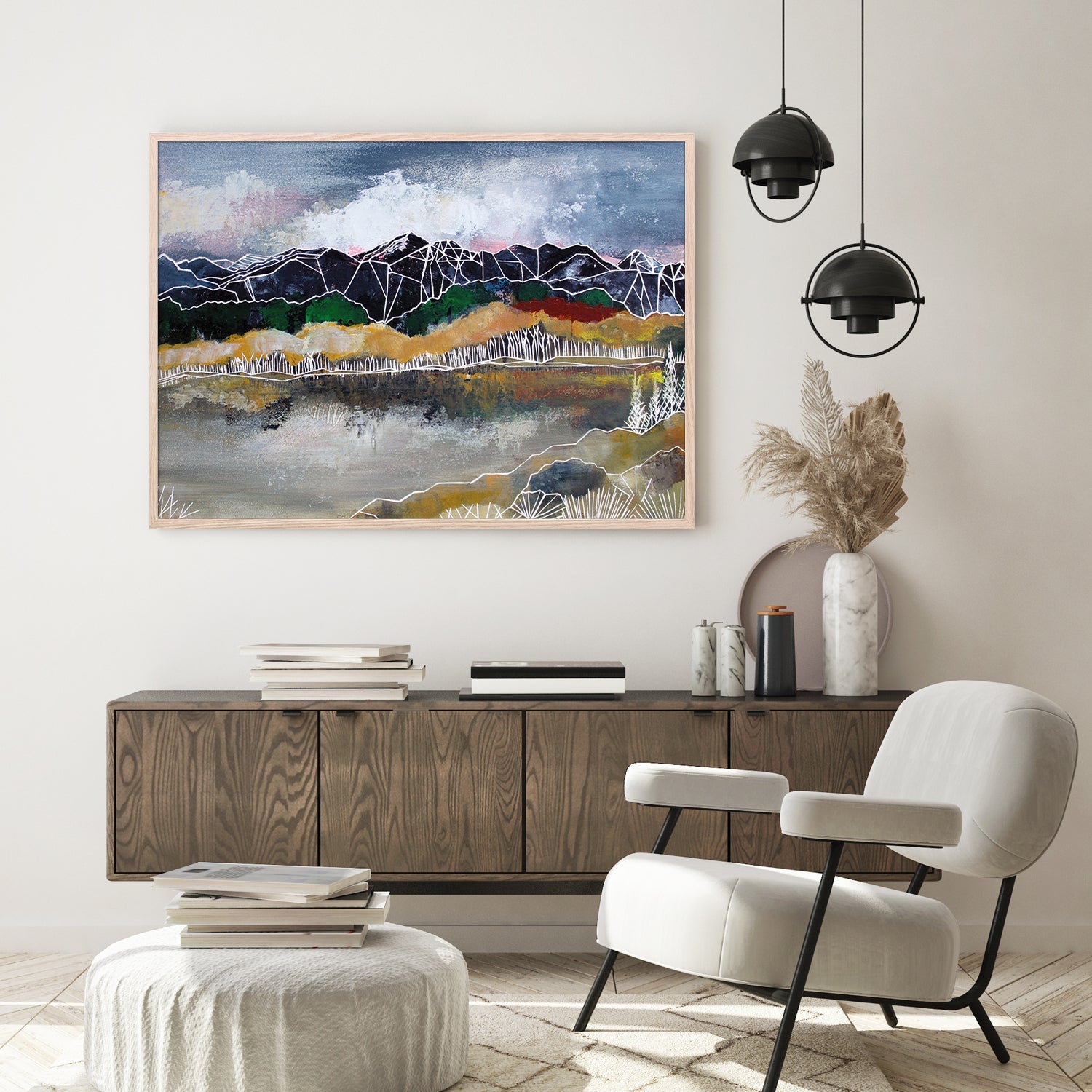 wall-art-print-canvas-poster-framed-The Glass Lake-9