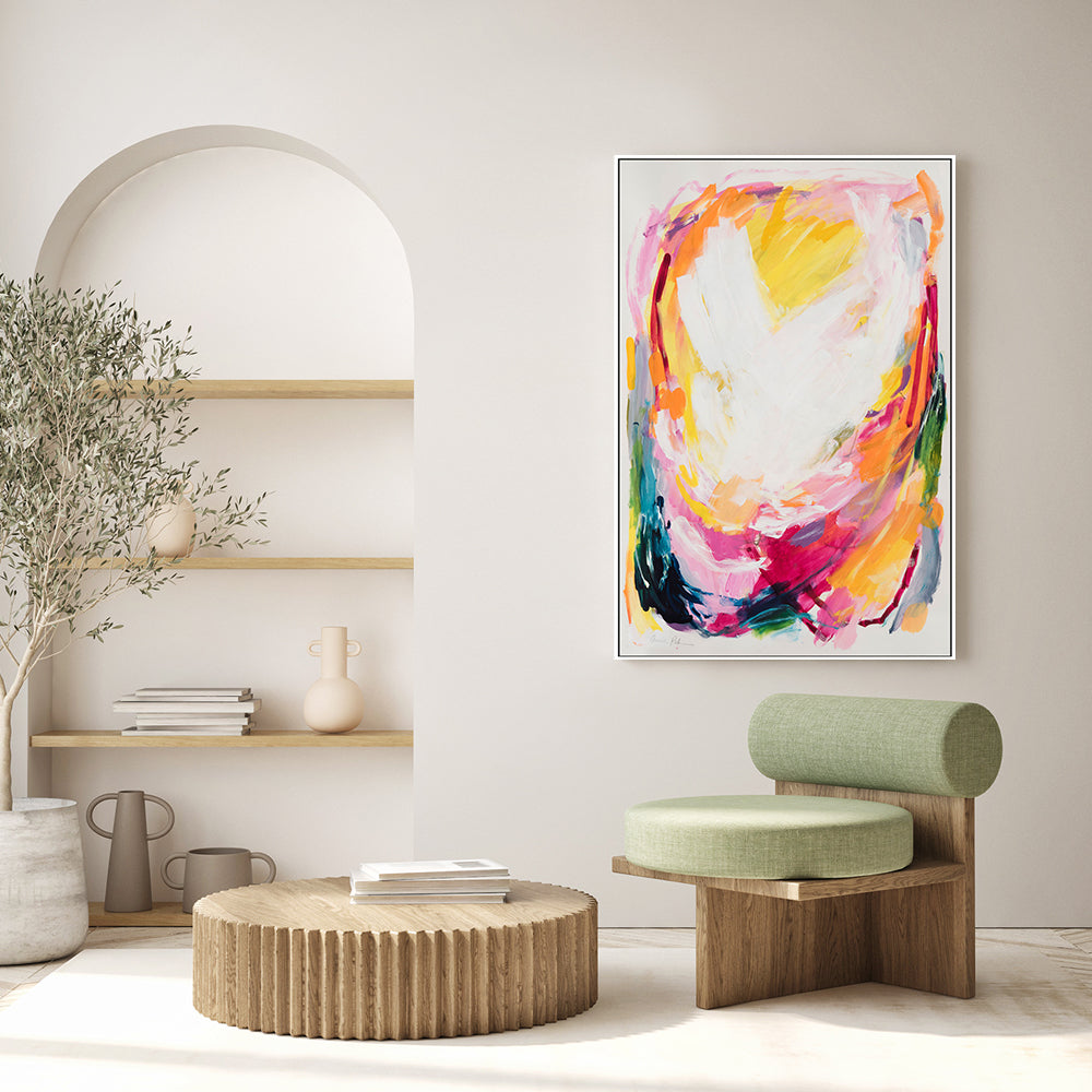 wall-art-print-canvas-poster-framed-The Heart Speaks in Whispers , By Amira Rahim-GIOIA-WALL-ART