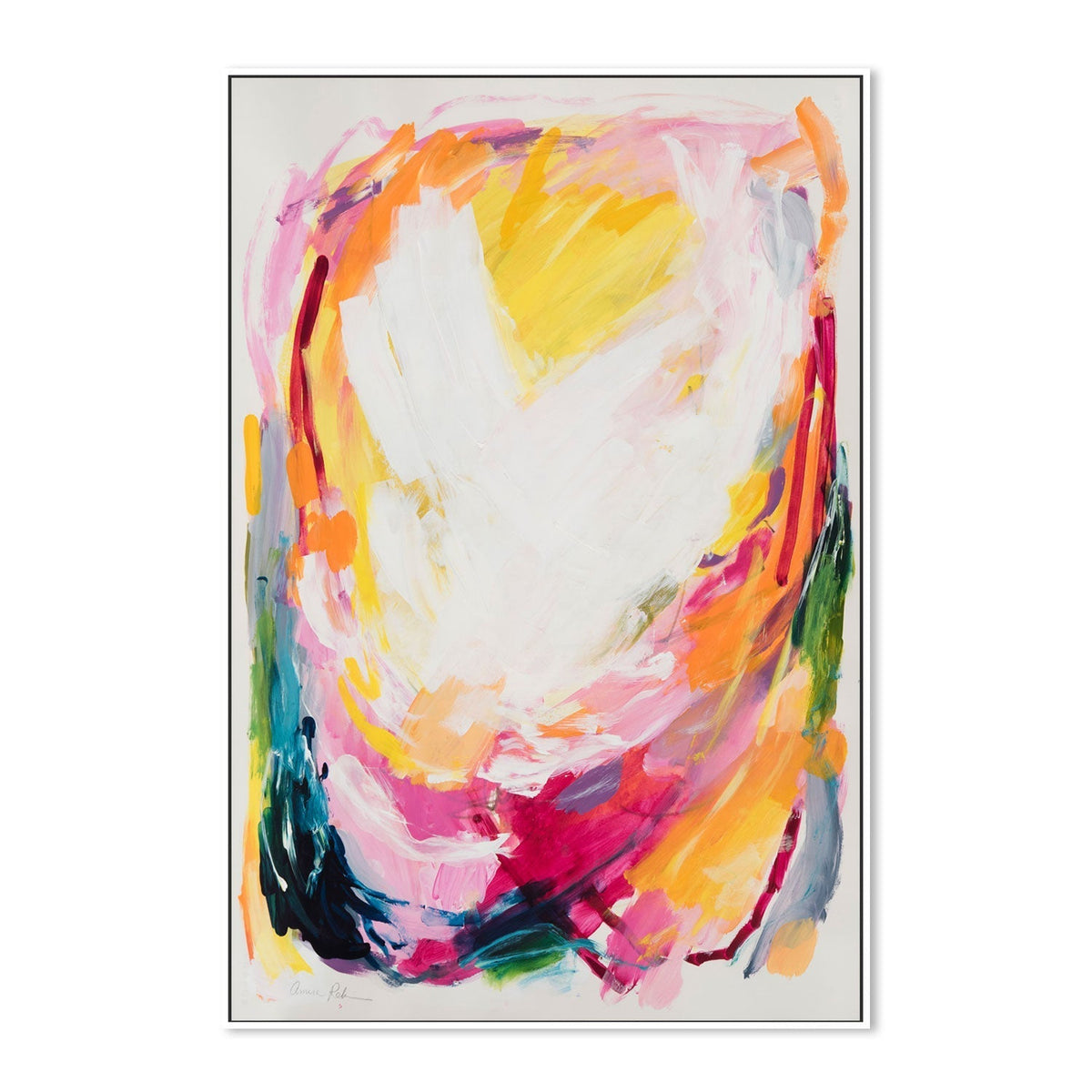 wall-art-print-canvas-poster-framed-The Heart Speaks in Whispers , By Amira Rahim-GIOIA-WALL-ART