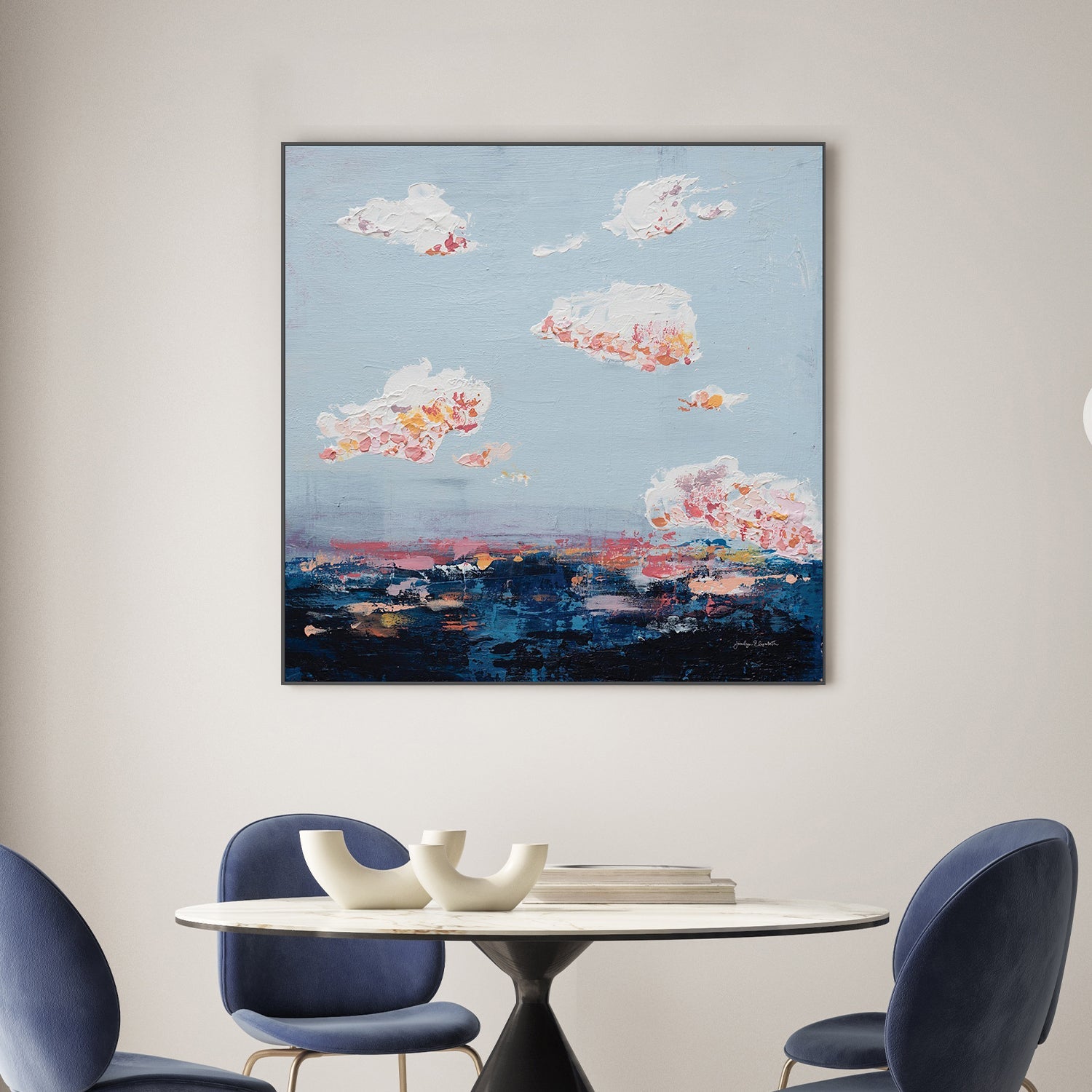 wall-art-print-canvas-poster-framed-The Horizon, Style A-2