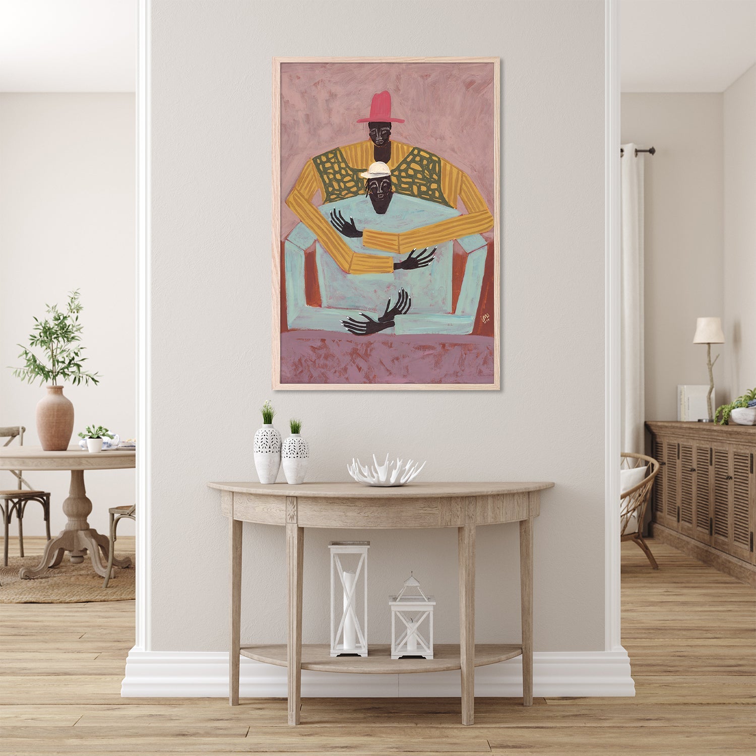 wall-art-print-canvas-poster-framed-The Hug-8