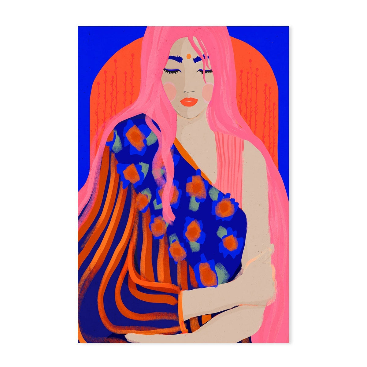 wall-art-print-canvas-poster-framed-The Inner Peace , By Treechild-GIOIA-WALL-ART