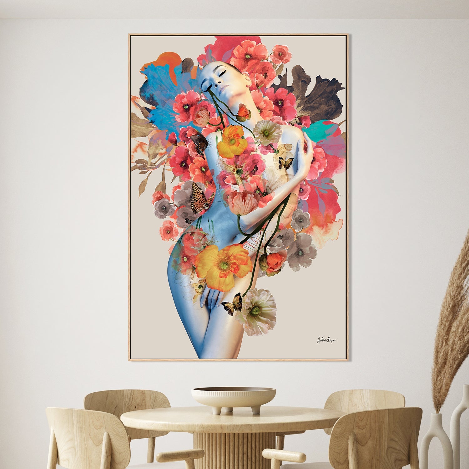 wall-art-print-canvas-poster-framed-the ivy-2