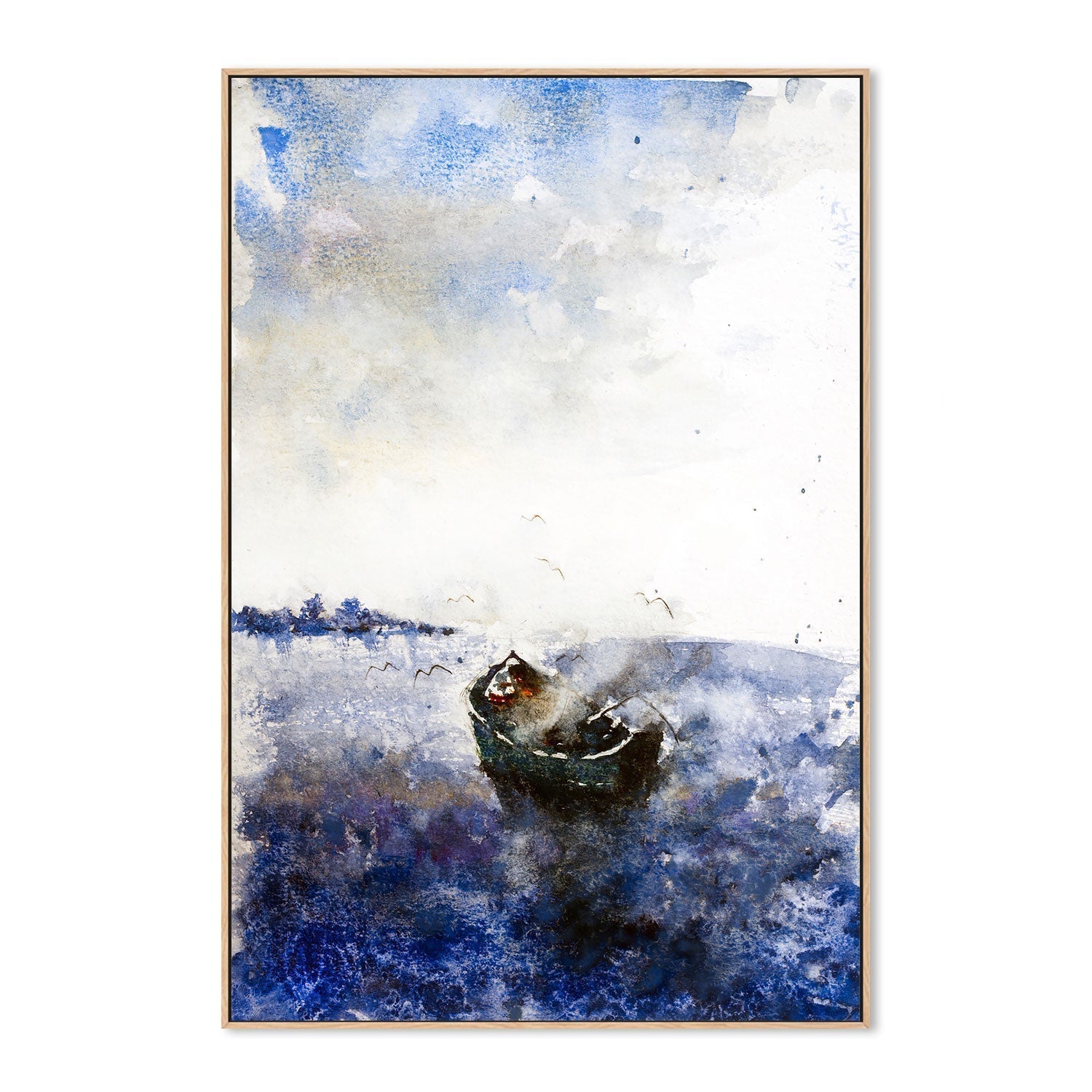 wall-art-print-canvas-poster-framed-The Journey-by-Lilou Online Fine Arts-Gioia Wall Art