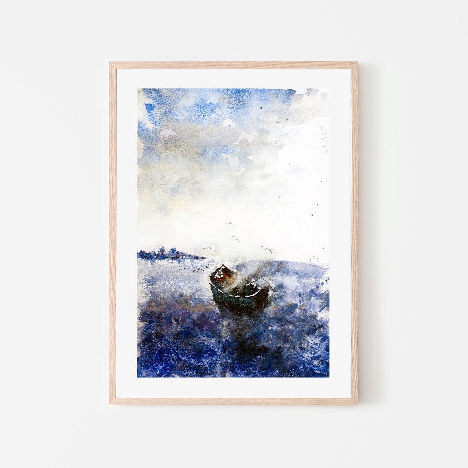 wall-art-print-canvas-poster-framed-The Journey-by-Lilou Online Fine Arts-Gioia Wall Art