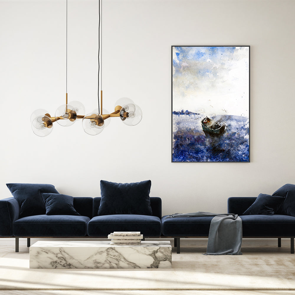 wall-art-print-canvas-poster-framed-The Journey-by-Lilou Online Fine Arts-Gioia Wall Art