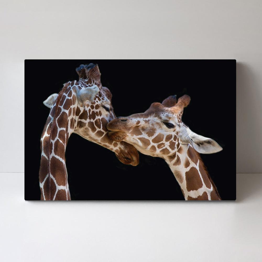 wall-art-print-canvas-poster-framed-The Kiss, By Manfred Foeger-by-Plus X Studio-Gioia Wall Art