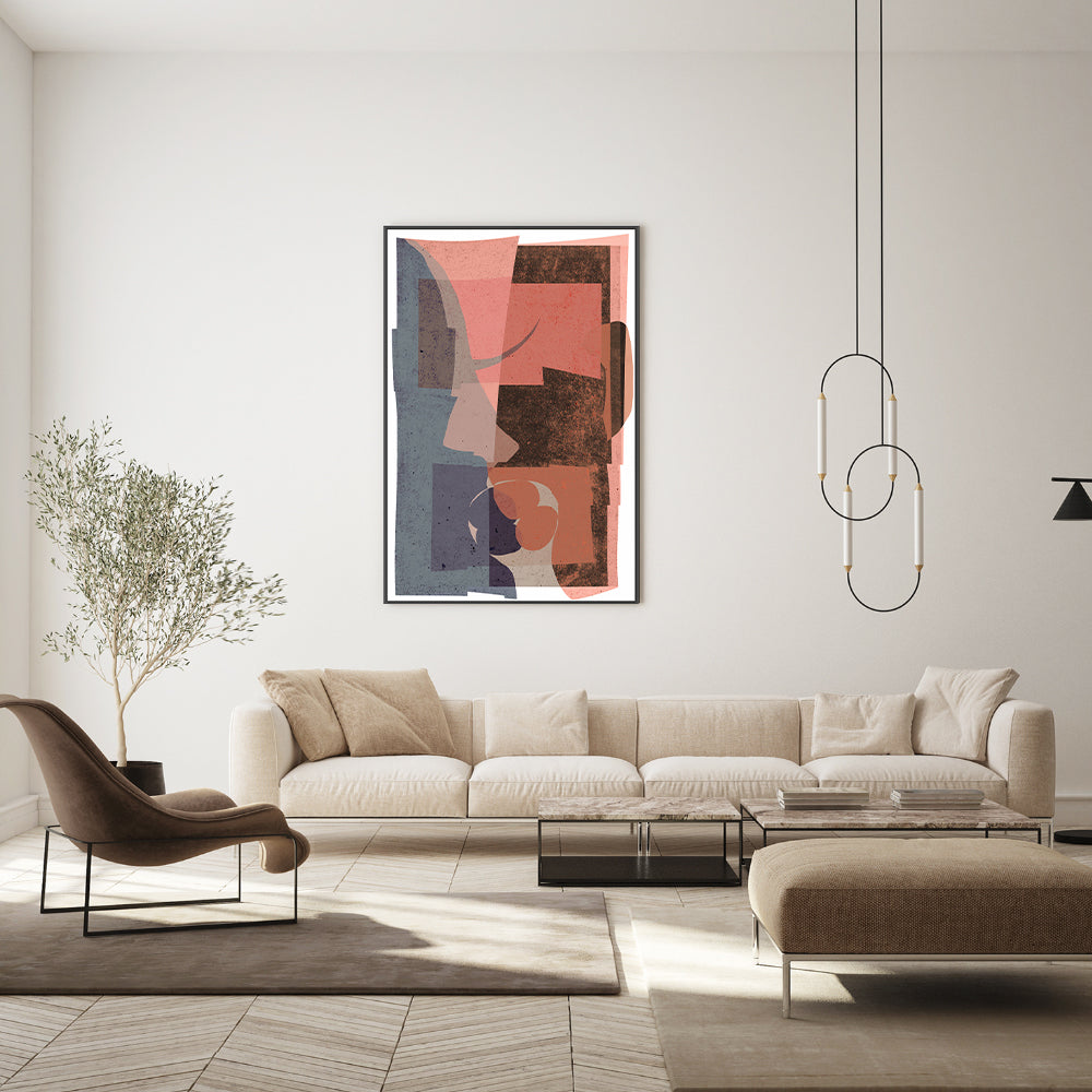 wall-art-print-canvas-poster-framed-The Kiss , By Treechild-GIOIA-WALL-ART