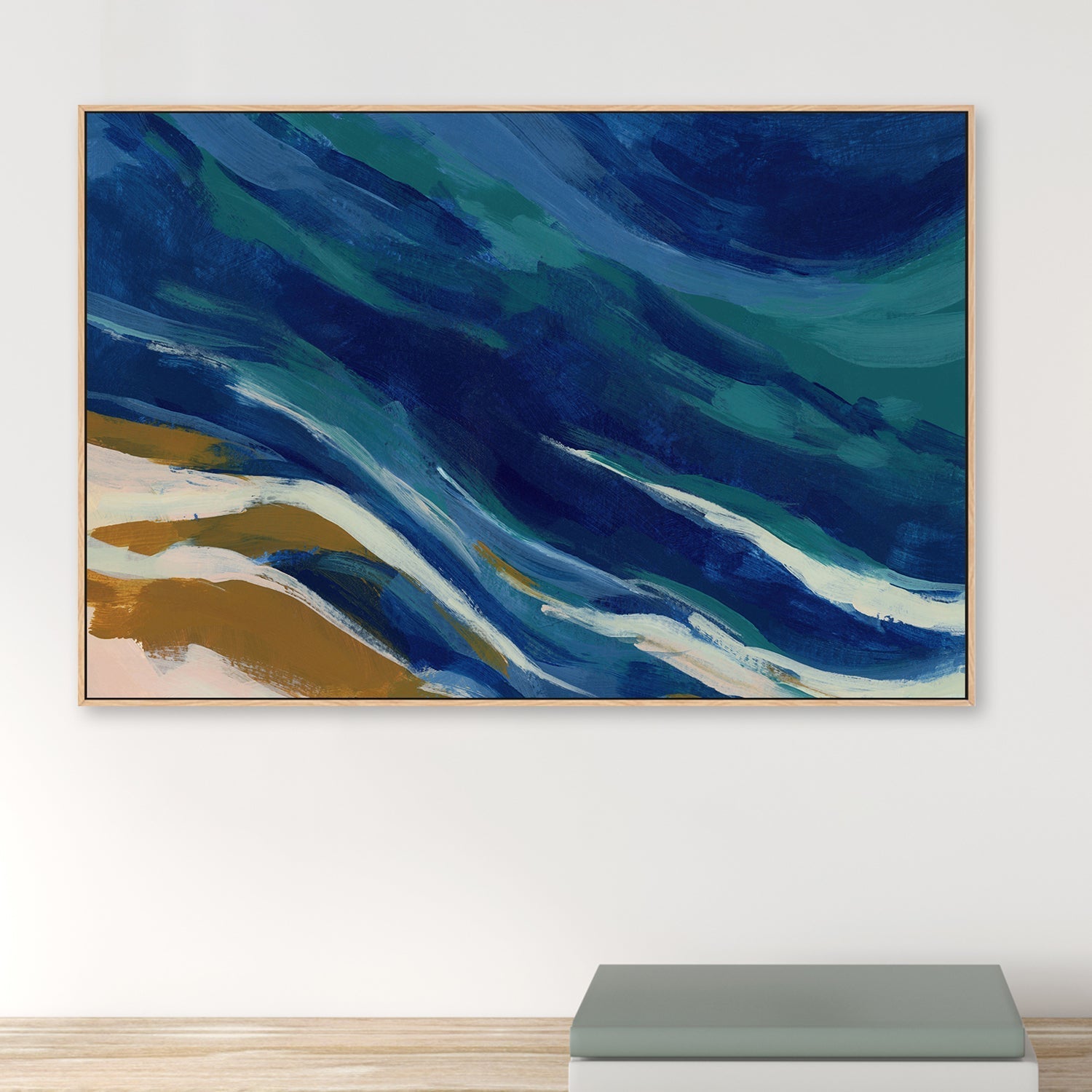 wall-art-print-canvas-poster-framed-The Lagoon , Style A, By Jetty Home , By Jetty Home-2