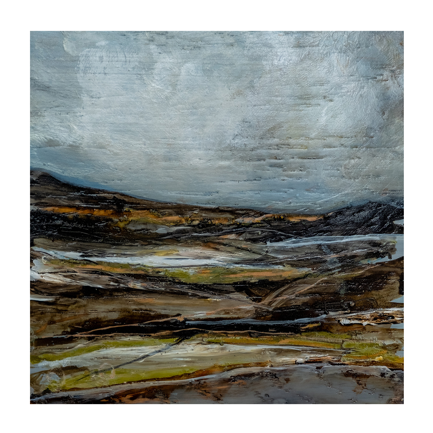 wall-art-print-canvas-poster-framed-The Last Of The Snow , By Louise O'Hara-1