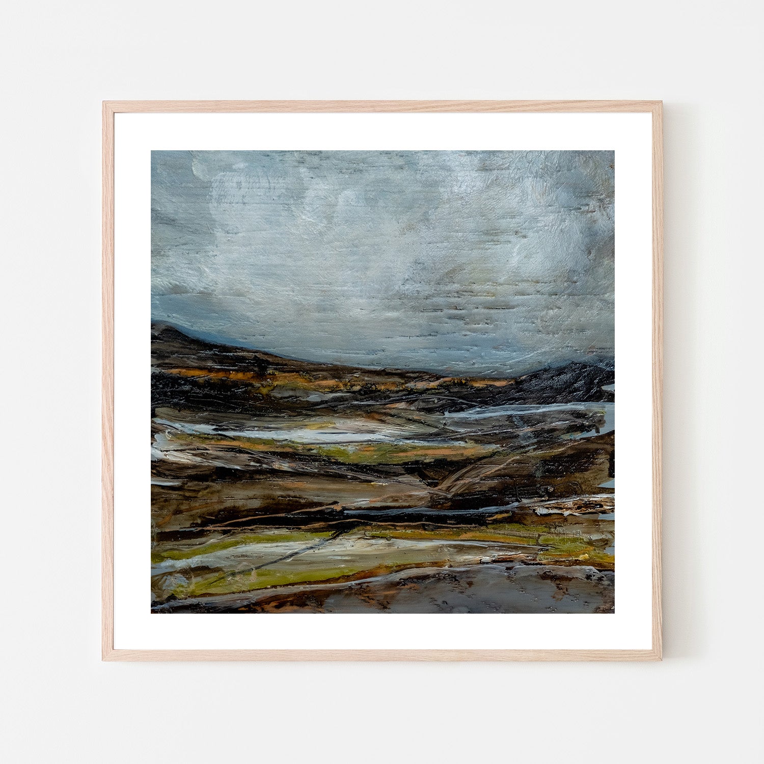 wall-art-print-canvas-poster-framed-The Last Of The Snow , By Louise O'Hara-6