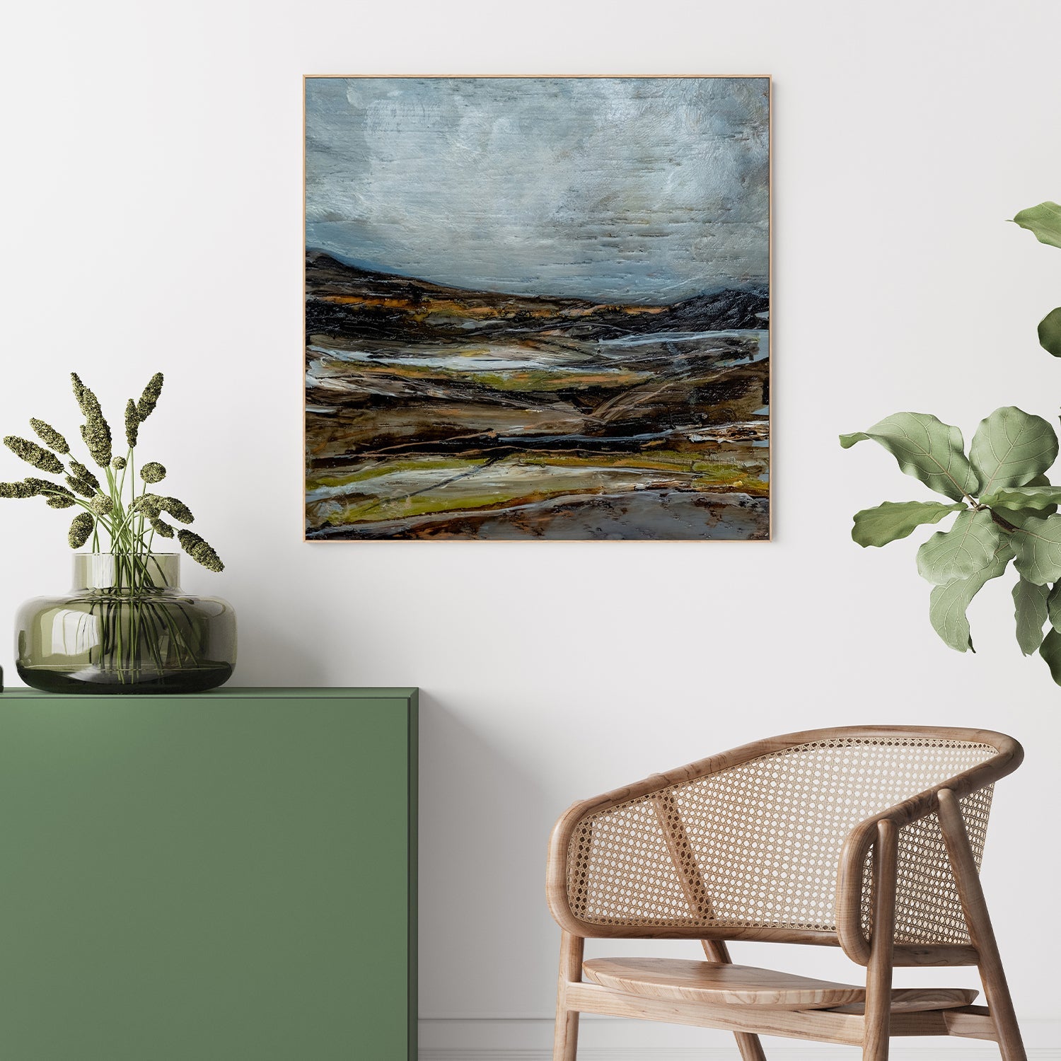 wall-art-print-canvas-poster-framed-The Last Of The Snow , By Louise O'Hara-7