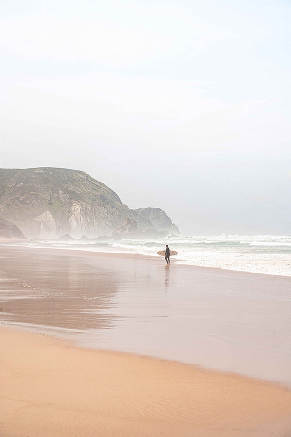wall-art-print-canvas-poster-framed-The Lone Surfer-1