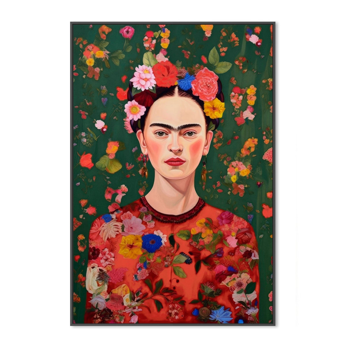 wall-art-print-canvas-poster-framed-The Love Of Flowers , By Treechild-GIOIA-WALL-ART