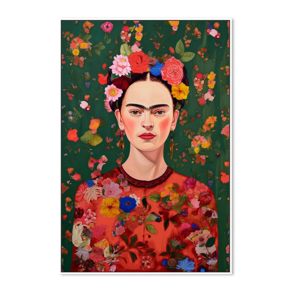 wall-art-print-canvas-poster-framed-The Love Of Flowers , By Treechild-GIOIA-WALL-ART