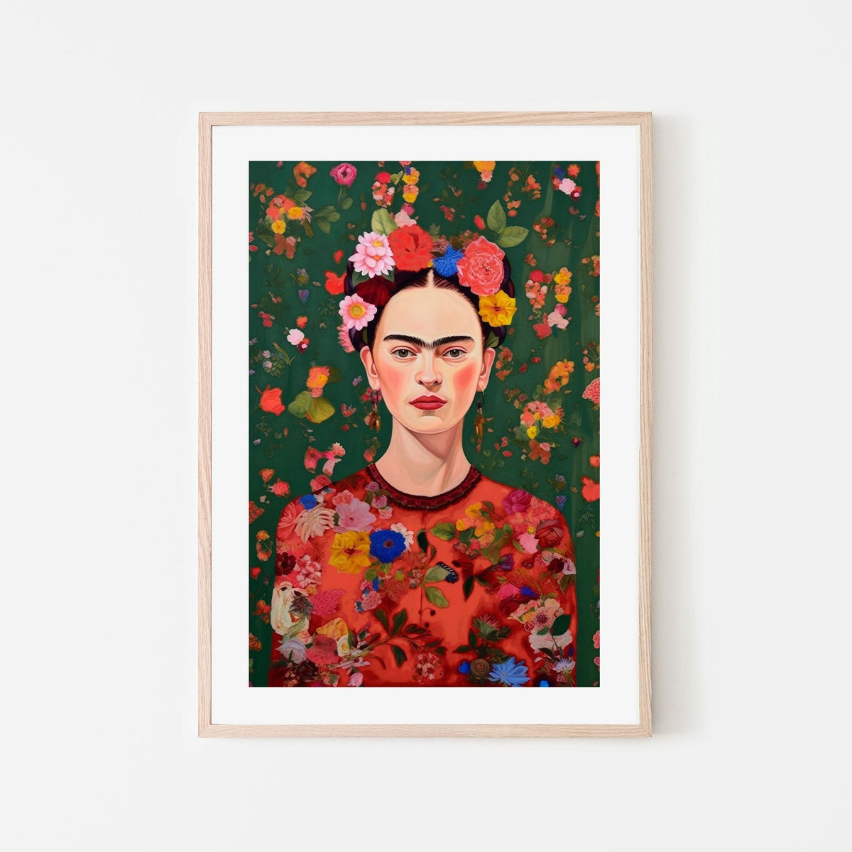 wall-art-print-canvas-poster-framed-The Love Of Flowers , By Treechild-GIOIA-WALL-ART