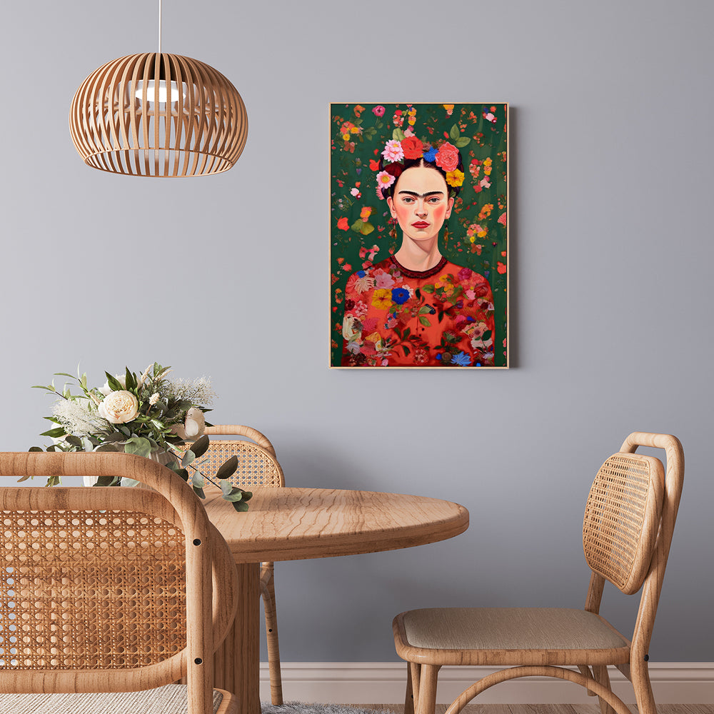 wall-art-print-canvas-poster-framed-The Love Of Flowers , By Treechild-GIOIA-WALL-ART