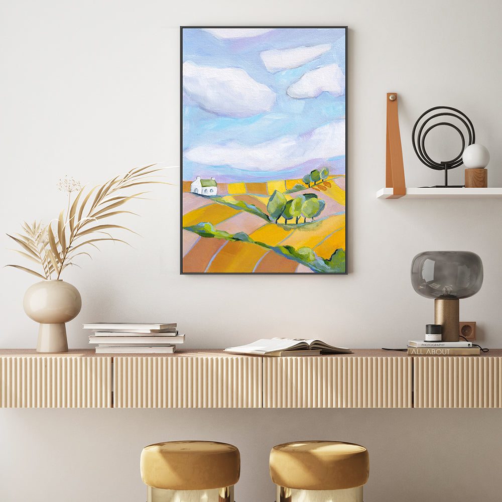 wall-art-print-canvas-poster-framed-The Magnificent Silence-by-Lia Nell-Gioia Wall Art
