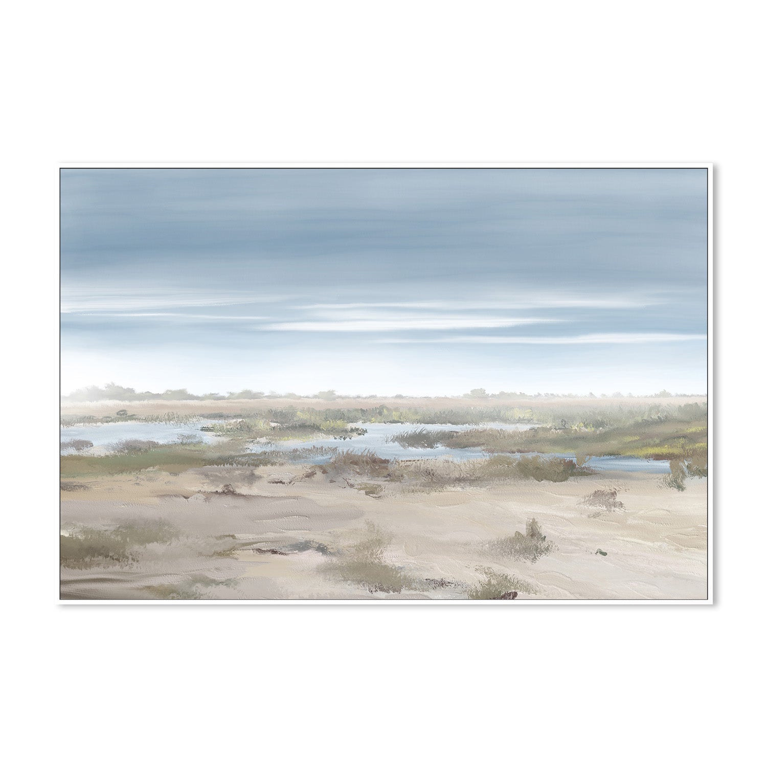 wall-art-print-canvas-poster-framed-The Misty Rising, Caprivi, Botswana , By Jenna Alheit-5
