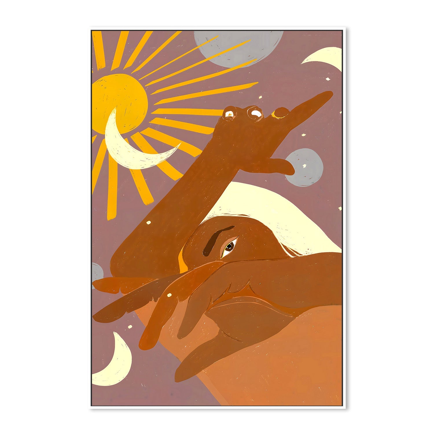 wall-art-print-canvas-poster-framed-The Moon Dances With Me the Way The Sun Cant-5