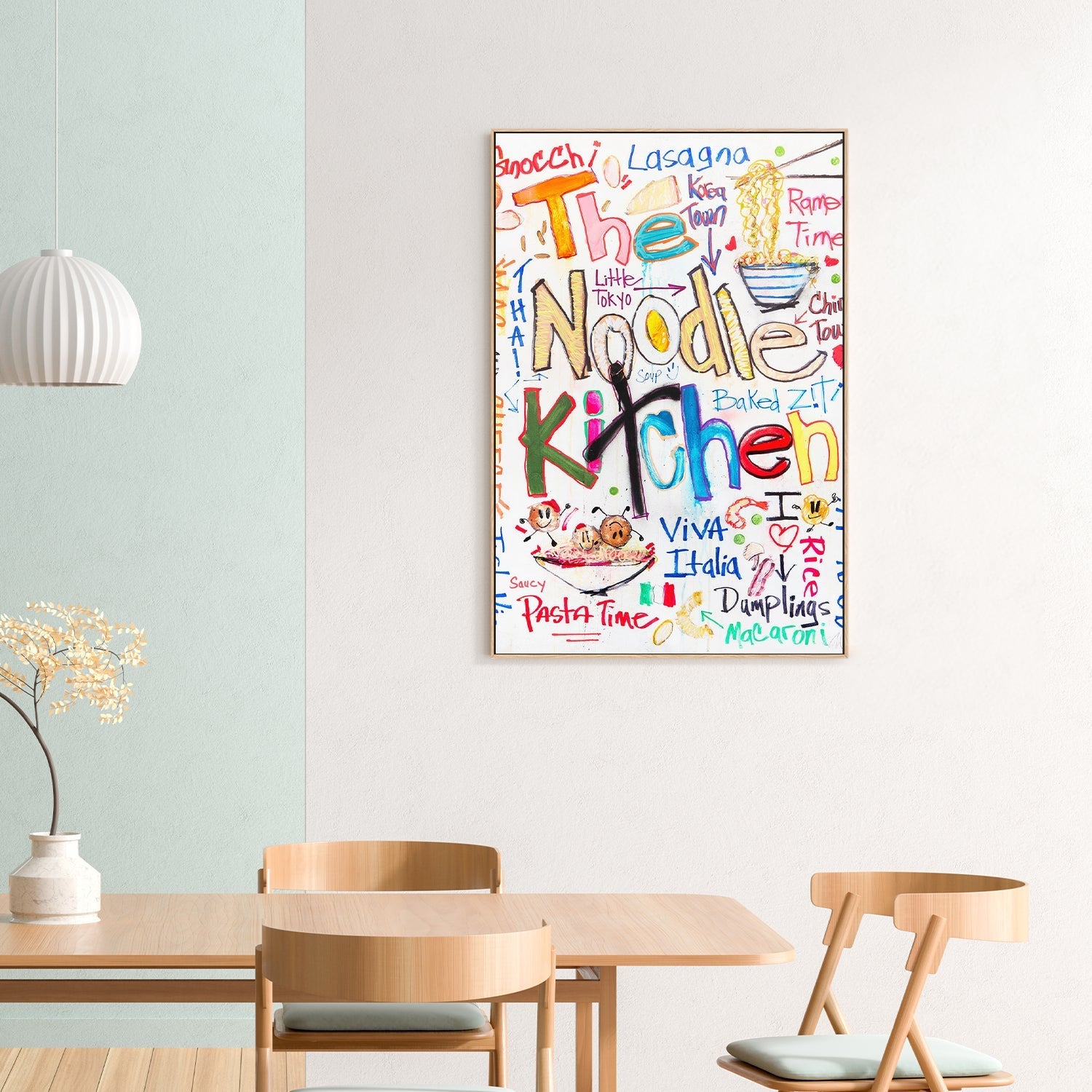 wall-art-print-canvas-poster-framed-The Noodle Kitchen , By Filippoloco-2