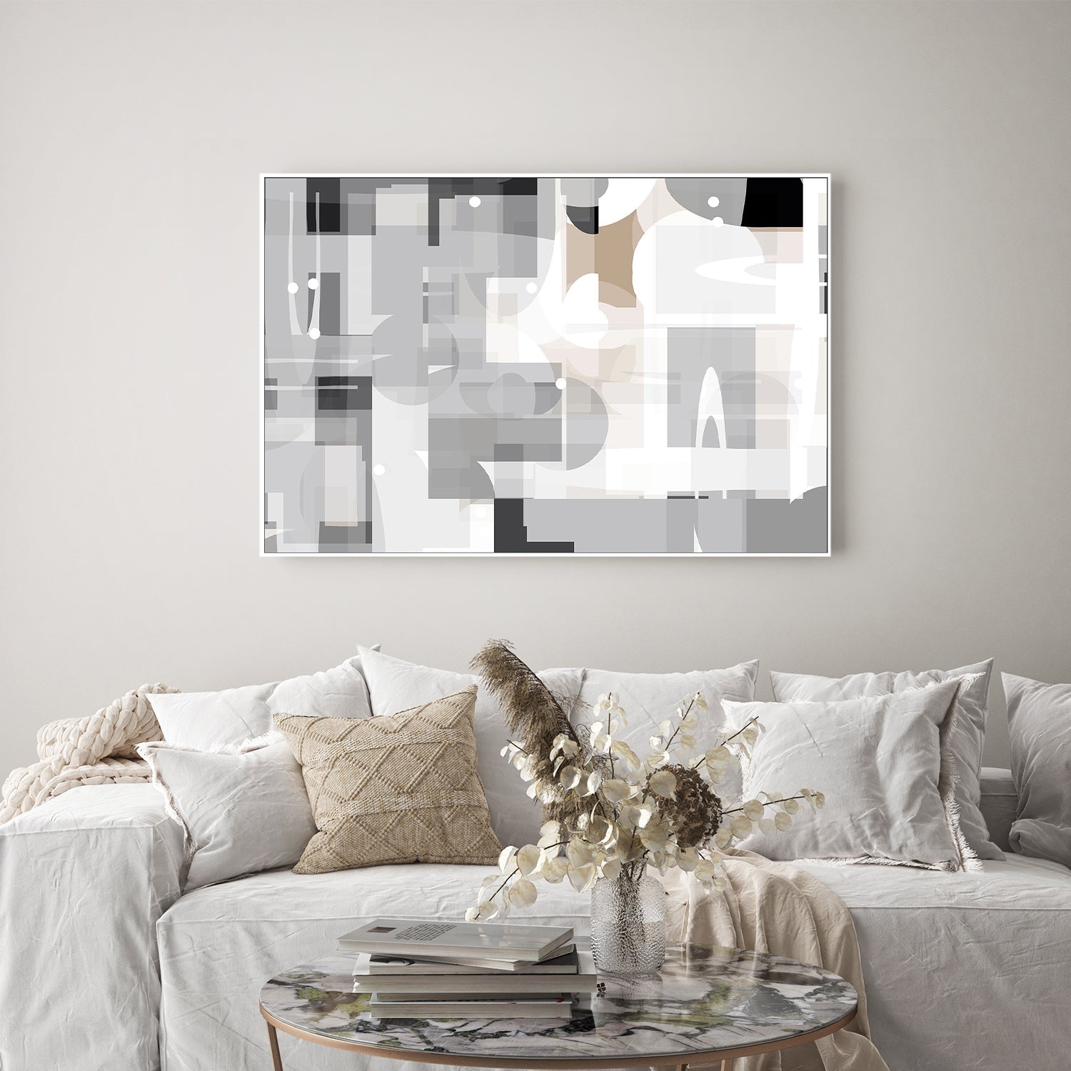 wall-art-print-canvas-poster-framed-The Quiet Form , Style A-7